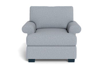 Anna Light Blue Upholstered Accent Chair