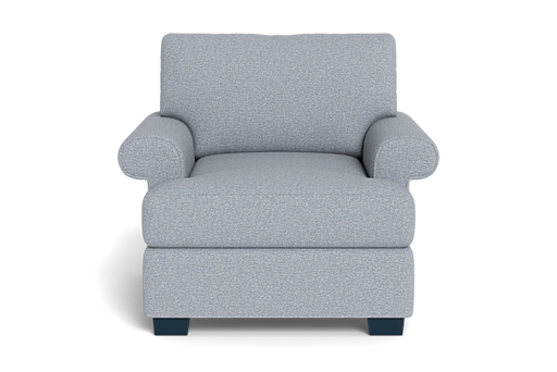 Anna Light Blue Upholstered Accent Chair