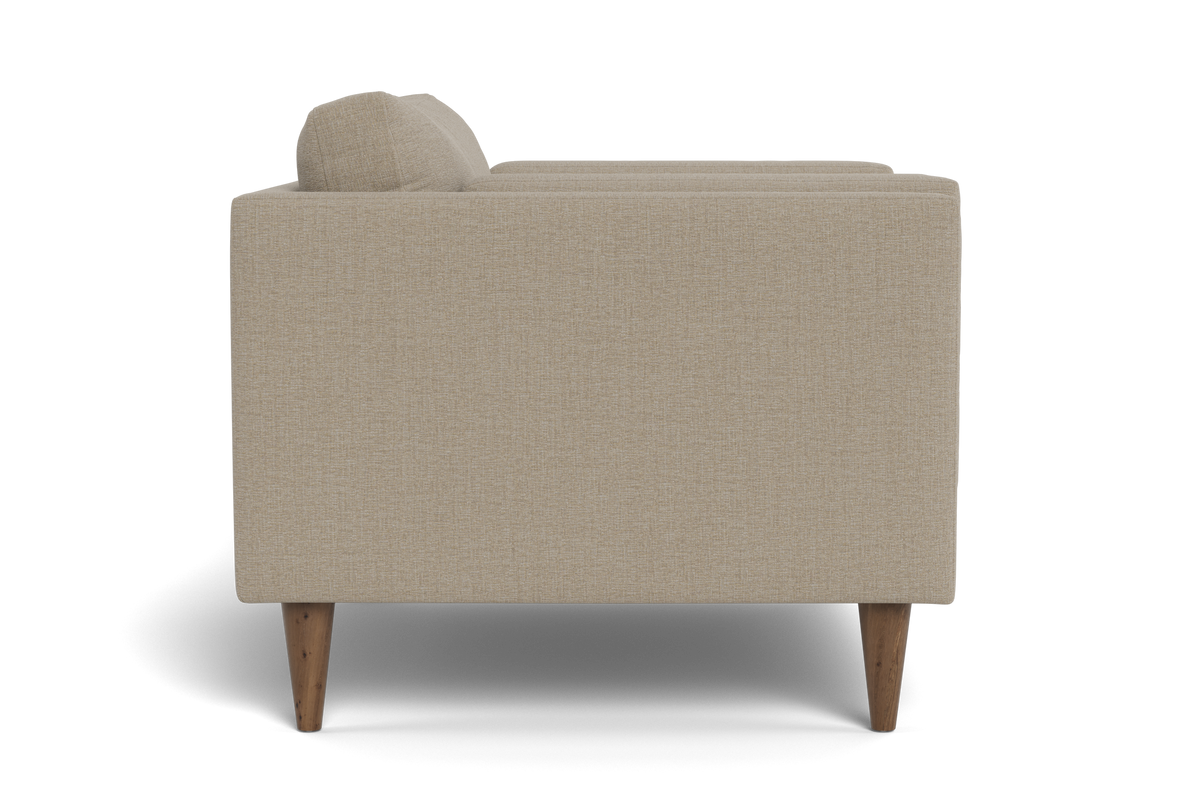 Davis Modern Upholstered Accent Chair – Natural Beige