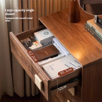 Solid Wood 5-Drawer Chest of Drawers