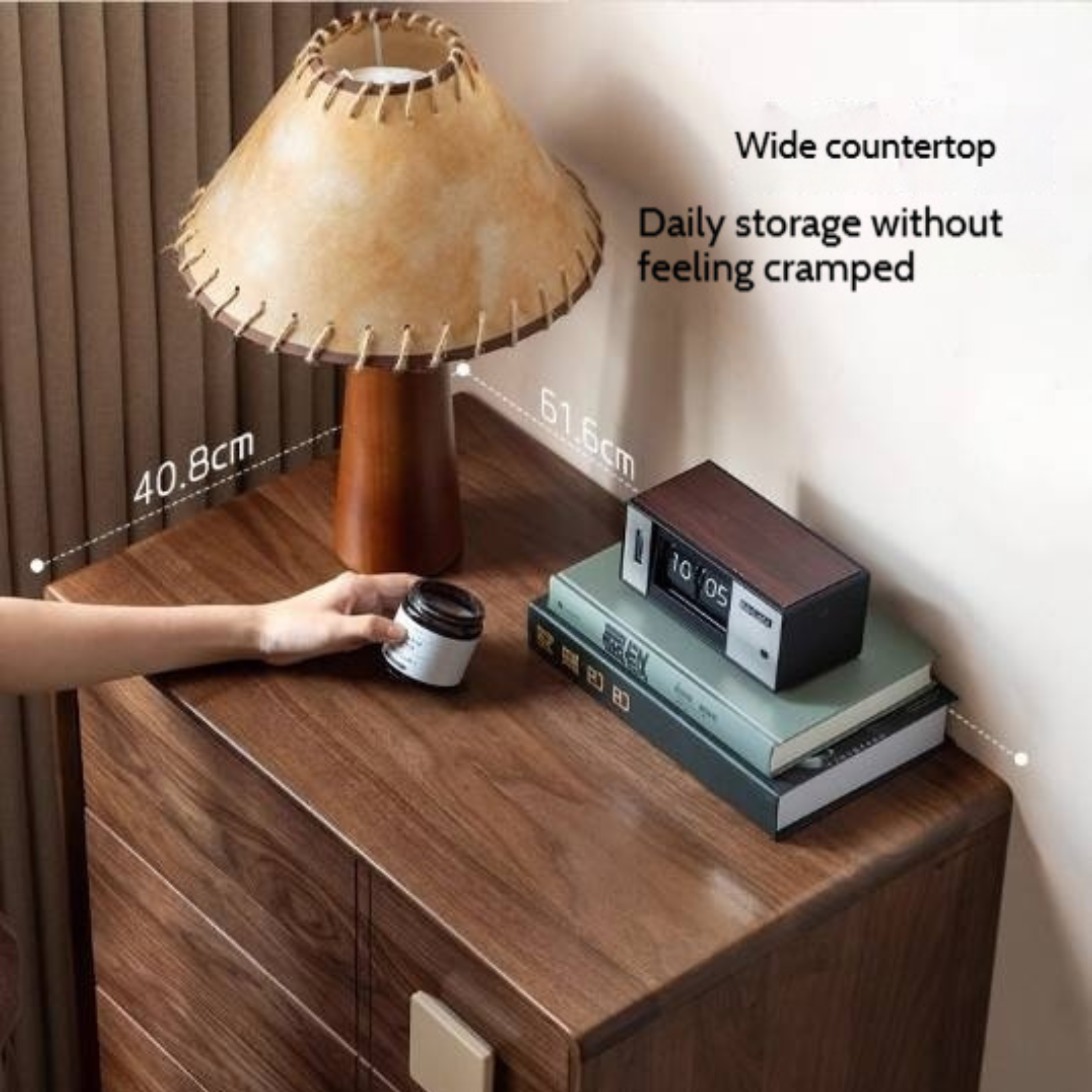 Solid Wood 5-Drawer Chest of Drawers