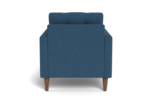Jasper Modern Tufted Upholstered Accent Chair – Navy Blue