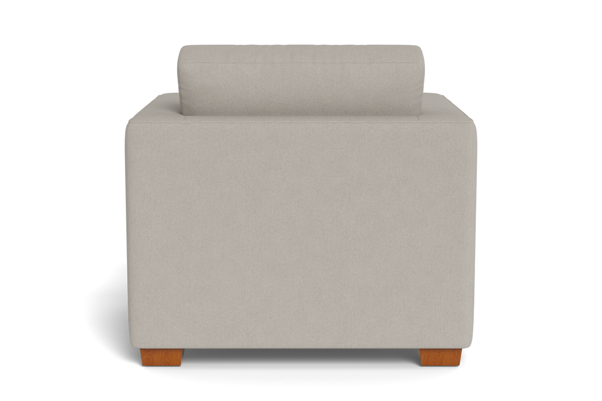 Luna Comfort Upholstered Accent Armchair – Cream Beige