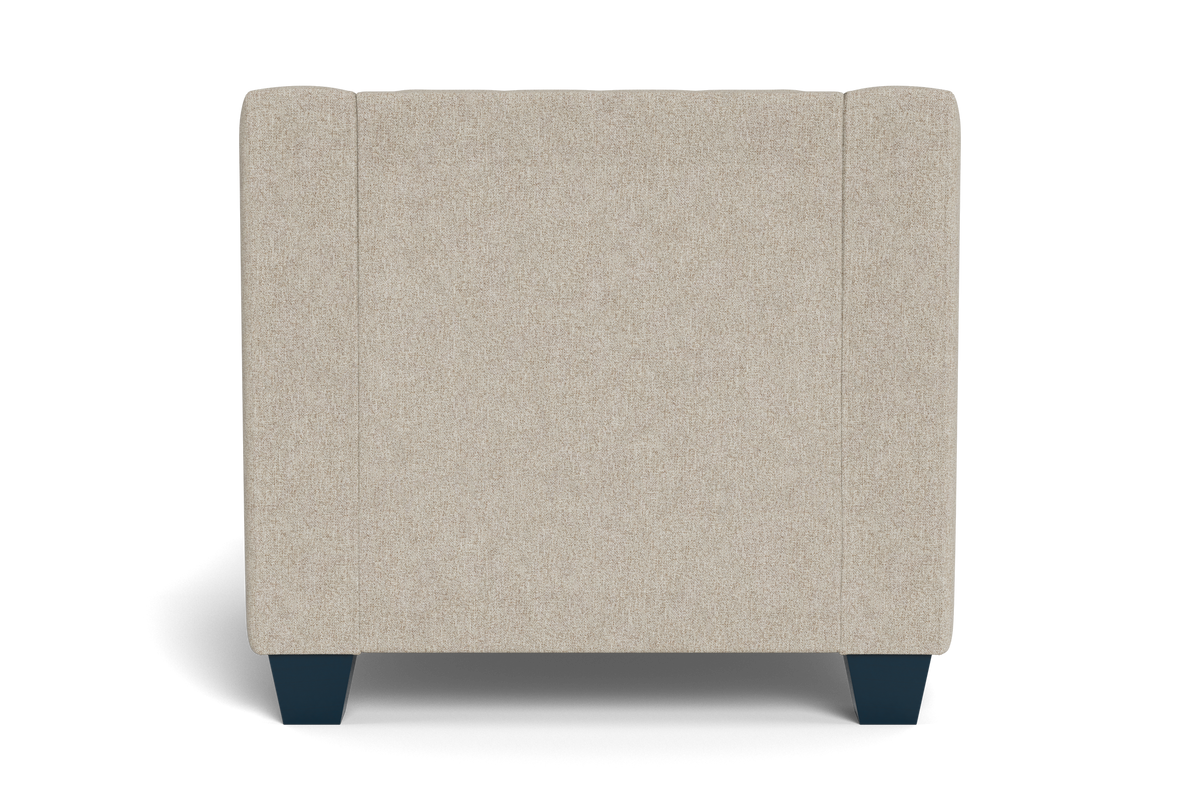 Merced Upholstered Accent Chair – Soft Cream Fabric