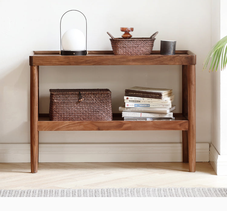 Solid Walnut Console Table