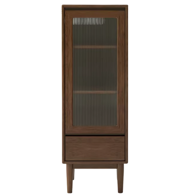 Modern Walnut Storage Cabinet