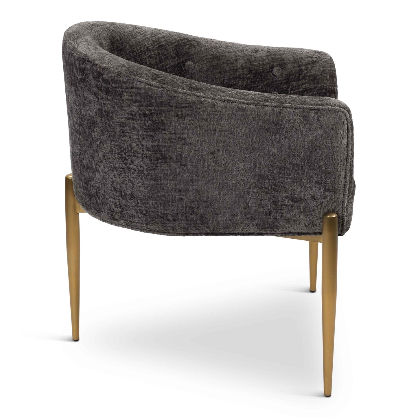 Art Deco Dining Chair in Velour