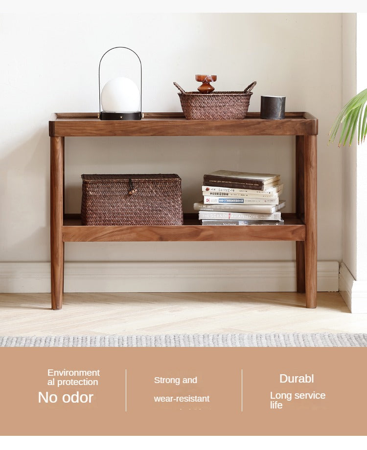 Solid Walnut Console Table