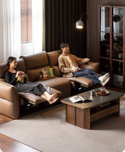 Solid Walnut Coffee Table with Drawer